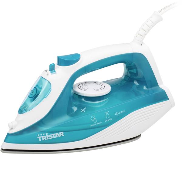 Ferri da stiro - Tristar ST-8300 Ferro da stiro a vapore Bianco, Blu 2000 W - Ferri da stiro - Tristar ST-8300 Ferro da stiro a vapore Bianco, Blu 2000 W -