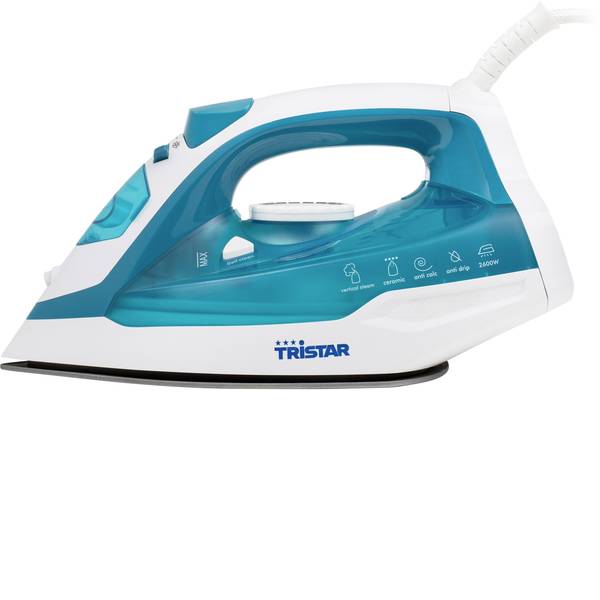 Ferri da stiro - Tristar ST-8320 Ferro da stiro a vapore Bianco, Blu 2600 W - Ferri da stiro - Tristar ST-8320 Ferro da stiro a vapore Bianco, Blu 2600 W -