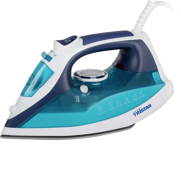 Ferri da stiro - Tristar ST-8330 Ferro da stiro a vapore Bianco, Blu 2600 W - Ferri da stiro - Tristar ST-8330 Ferro da stiro a vapore Bianco, Blu 2600 W -