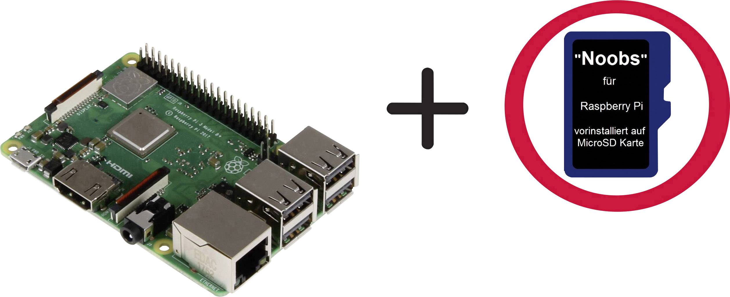 Raspberry Pi® 3 B Rp 3b Incl 16gb Noobs 1 Gb 4 X 14 Ghz Incl Noobs 2580