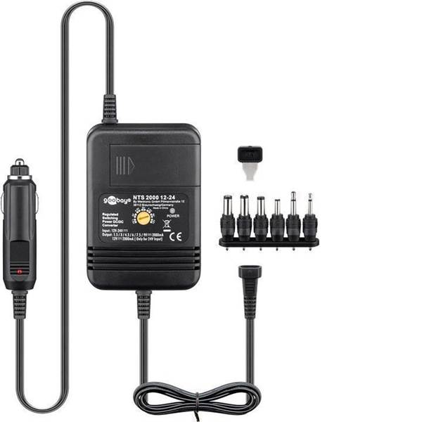 Accessori per presa accendisigari - Goobay Alimentatore per notebook per auto/camion - Accessori per presa accendisigari - Goobay Alimentatore per notebook per auto/camion -