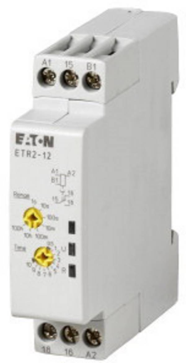 Eaton 262686 ETR2-12 Relè temporizzato Multifunzionale 1 pz. Intervallo di tempo: 0.05 s - 100 h 1 scambio Pezzo