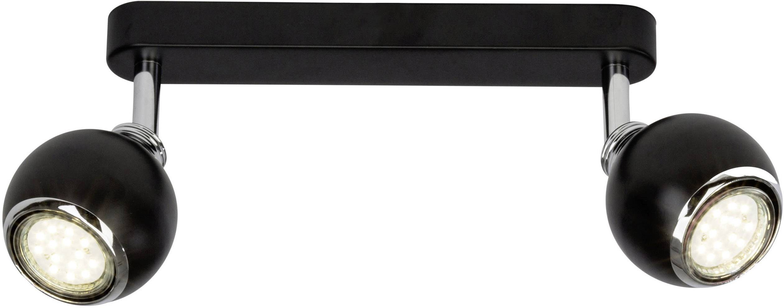 Brilliant Ina G77729/06 Faretto da soffitto LED (monocolore) GU10 6 W Nero, Cromo