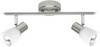 Brilliant Luca 35813/77 Faretto da soffitto LED (monocolore) E14 80 W acciaio inox, Cromo, Bianco