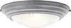 Brilliant 90210/70 Cyclone Plafoniera LED (monocolore) E27 40 W Grigio cemento