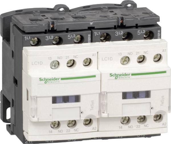 Schneider Electric LC2D09B7V Contattore combinato invertitore        Pezzo 1 pz.
