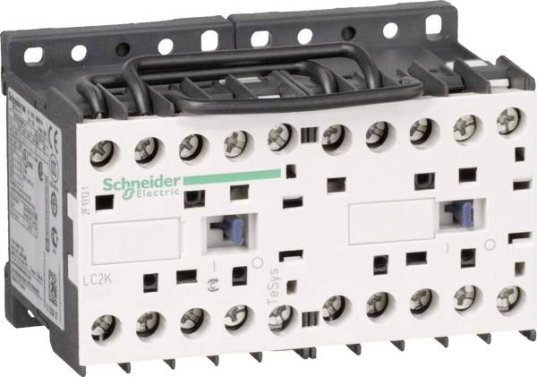 Schneider Electric LC2K0901B7 Contattore combinato invertitore   4 kW   con contatto ausiliario  Pezzo 1 pz.