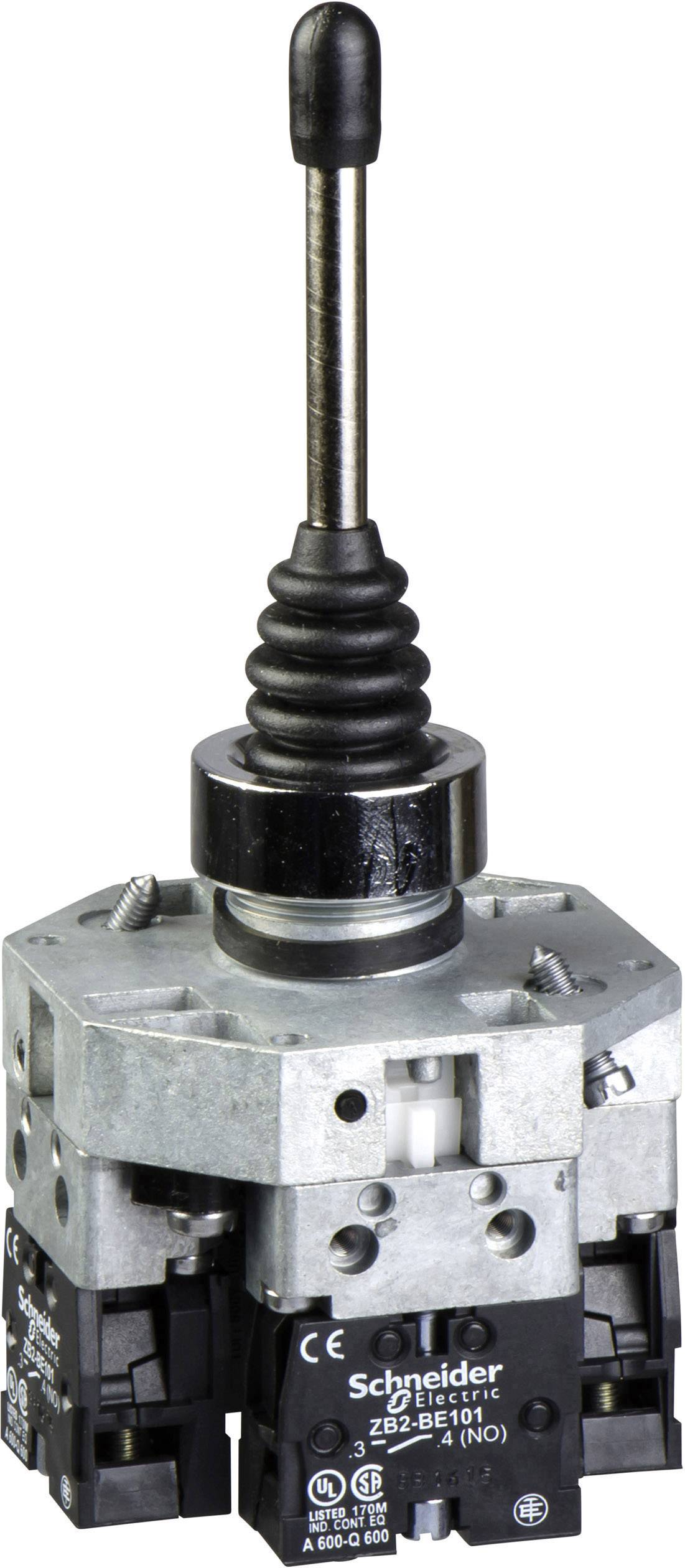 Un interruttore joystick di Schneider Electric, modello 'ZB2-BE101'. Idoneo per dispositivi di controllo industriali.