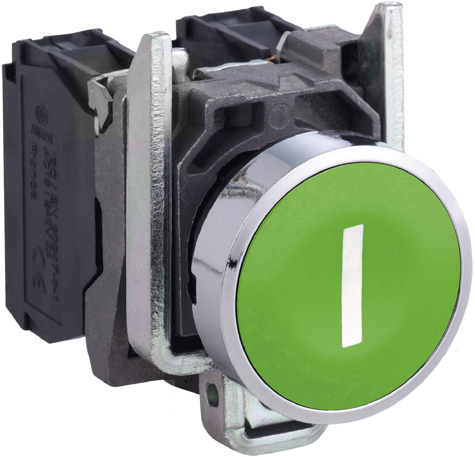 Schneider Electric XB4BA3311 XB4BA3311 Pulsante 600 V 6 A Momentaneo (Ø x A) 22 mm x 47 mm IP66, IP67, IP69, IP69K 1 pz.