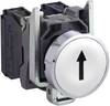 Schneider Electric XB4BA3341 XB4BA3341 Pulsante 600 V 6 A Momentaneo (L x L x A) 52 x 30 x 47 mm IP66, IP67, IP69, IP69K 1 pz.