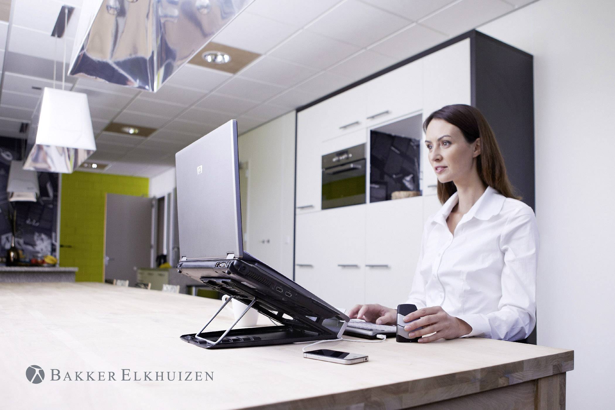 BakkerElkhuizen Bakker Elkhuizen Ergo-Q 330 - Notebook-Ständer Supporto per notebook Regolabile in altezza-9