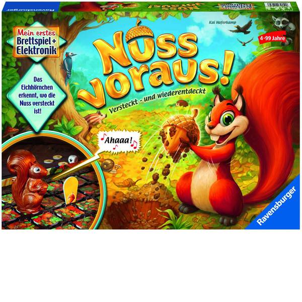 Giochi di società e per famiglie - Ravensburger Nuss voraus! 21464 - Giochi di società e per famiglie - Ravensburger Nuss voraus! 21464 -