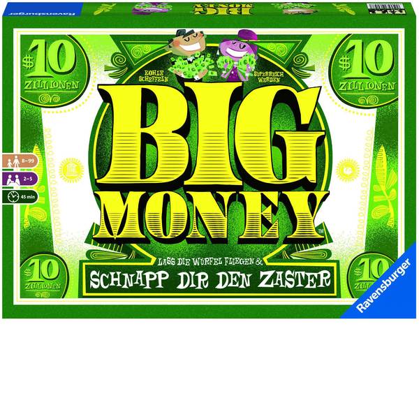 Giochi di società e per famiglie - Ravensburger Big Money 26057 - Giochi di società e per famiglie - Ravensburger Big Money 26057 -