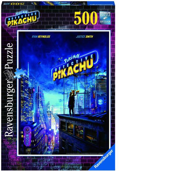 Puzzle - Ravensburger Detective Pikachu/Pokemon Puzzle 14987 - Puzzle - Ravensburger Detective Pikachu/Pokemon Puzzle 14987 -