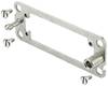 Telaio di aggancio 09300241701 HARTING Contenuto: 1 pz. Telaio di aggancio
