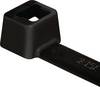 HellermannTyton 111-01914 T18R-PA66UV-BK Fascetta per cavi Nero Stabilizzato ai raggi UV 100 pz.