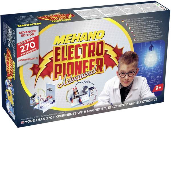 Kit esperimenti e pacchetti di apprendimento - Mehano 90258 Electro Pioneer Advanced Kit esperimenti da 9 anni - Kit esperimenti e pacchetti di apprendimento - Mehano 90258 Electro Pioneer Advanced Kit esperimenti da 9 anni -