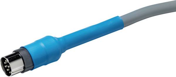 HellermannTyton 300-30646 Termoretraibile senza colla Blu 6.40 mm 3.20 mm Restringimento:2:1 5 m