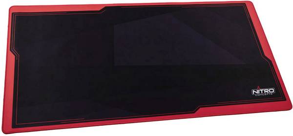 Nitro Concepts DM12 Gaming mouse pad   Nero, Rosso