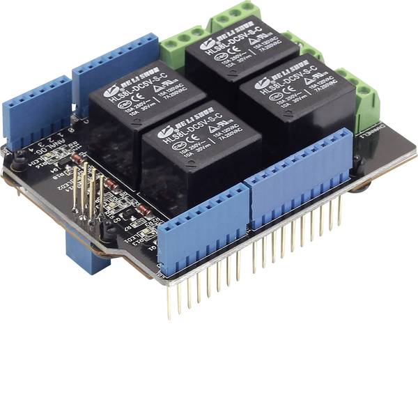 Shield e moduli aggiuntivi HAT per Arduino - Seeed Studio Relay Shield v3.0 Shield relč Adatto per: Arduino - Shield e moduli aggiuntivi HAT per Arduino - Seeed Studio Relay Shield v3.0 Shield relč Adatto per: Arduino -