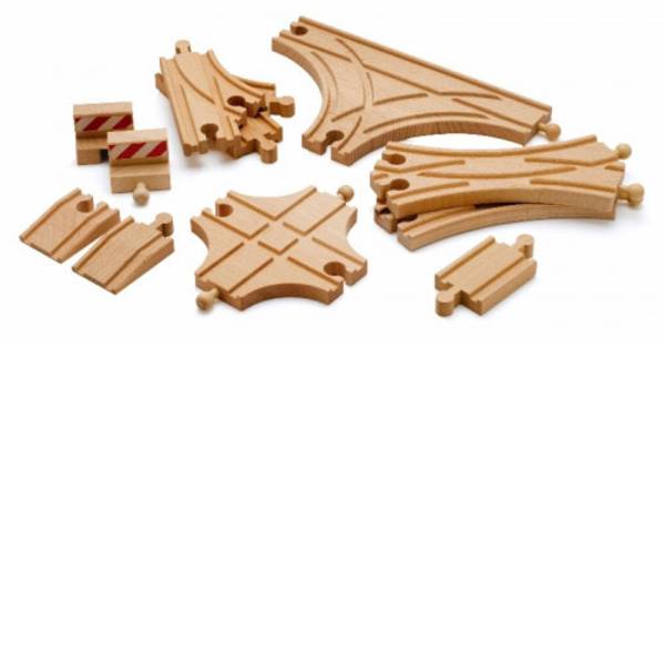 Trenini e binari per bambini - Brio Schienen und Weichensortiment 63330700 - Trenini e binari per bambini - Brio Schienen und Weichensortiment 63330700 -