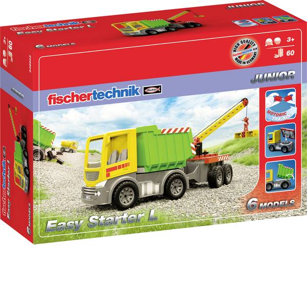 Kit esperimenti e pacchetti di apprendimento - fischertechnik 548903 JUNIOR Easy Starter L Kit da costruire da 3 anni - Kit esperimenti e pacchetti di apprendimento - fischertechnik 548903 JUNIOR Easy Starter L Kit da costruire da 3 anni -