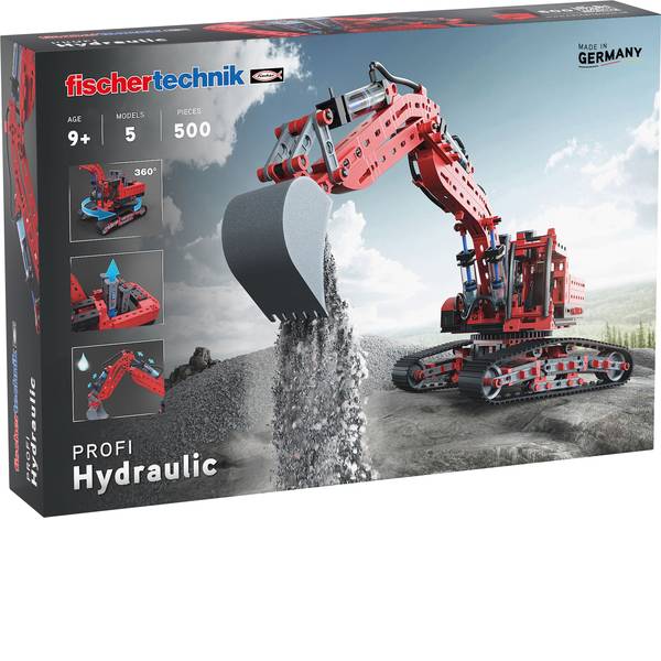 Kit esperimenti e pacchetti di apprendimento - fischertechnik 548888 PROFI Hydraulic Kit da costruire - Kit esperimenti e pacchetti di apprendimento - fischertechnik 548888 PROFI Hydraulic Kit da costruire -