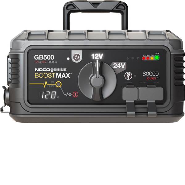 Jump Starter - Sistema di accensione rapido NOCO Max 20000A Lithium Jump Starter GB500 Corrente davviamento ausiliaria (12 V)=20000 A - Jump Starter - Sistema di accensione rapido NOCO Max 20000A Lithium Jump Starter GB500 Corrente davviamento ausiliaria (12 V)=20000 A -