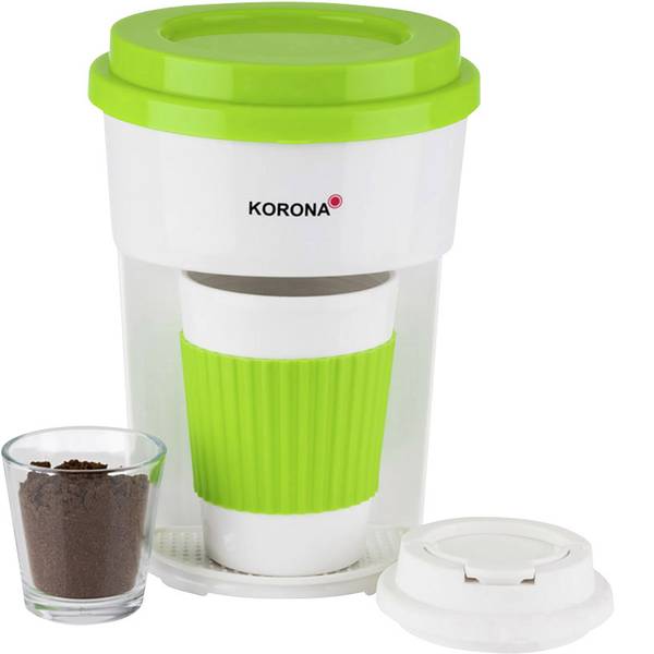 Macchine dal caffè con filtro - Korona 12203 ToGo Macchina per il caffè Verde, Bianco - Macchine dal caffè con filtro - Korona 12203 ToGo Macchina per il caffè Verde, Bianco -