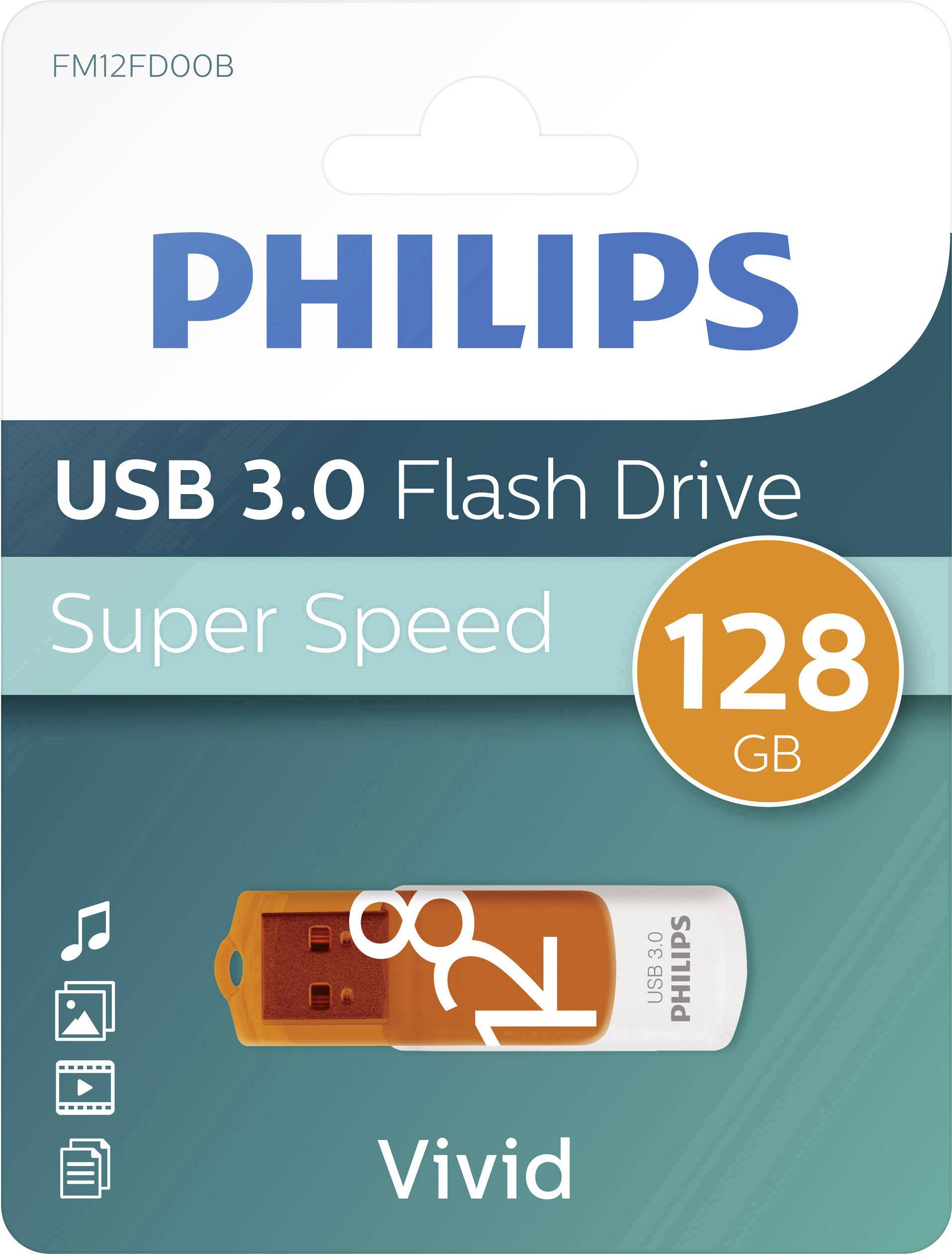 Philips FM12FD00B/00 Chiavetta USB 128 GB Arancione FM12FD00B/00 USB 3.2 (Gen 1x1)-4
