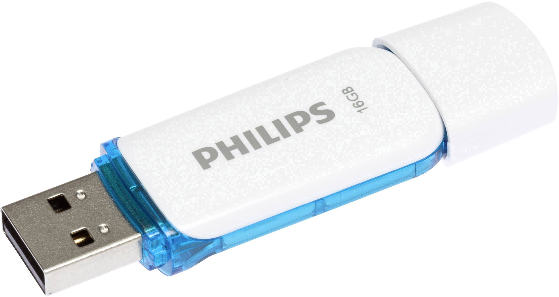 Philips SNOW Chiavetta USB 16 GB Blu FM16FD70B/00 USB 2.0-4