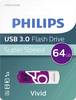 Philips VIVID Chiavetta USB 64 GB Viola FM64FD00B/00 USB 3.2 (Gen 1x1)