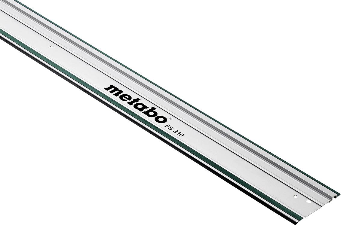 Una guida Metabo etichettata 'metabo FS 310' mostrata diagonalmente su uno sfondo bianco.