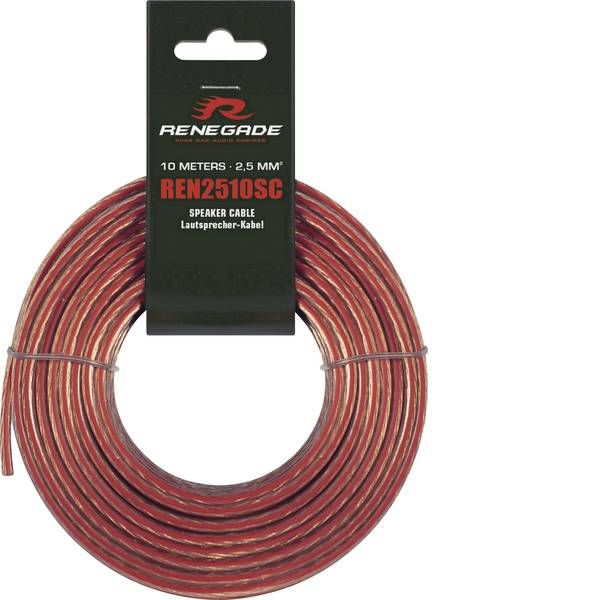 Cavi e connettori RCA HiFi per auto - Cavo RCA 10 m Renegade REN2510SC - Cavi e connettori RCA HiFi per auto - Cavo RCA 10 m Renegade REN2510SC -
