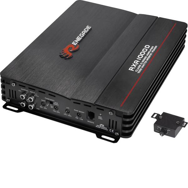 Amplificatori HiFi per auto - Renegade RXA1000D Amplificatore digitale a 1 canale 500 W - Amplificatori HiFi per auto - Renegade RXA1000D Amplificatore digitale a 1 canale 500 W -