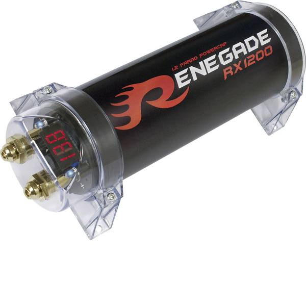 PowerCaps HiFi per auto - Condensatore PowerCap 1.2 Renegade RX1200 - PowerCaps HiFi per auto - Condensatore PowerCap 1.2 Renegade RX1200 -