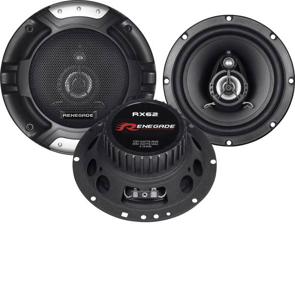 Altoparlanti da incasso per auto - Renegade RX62 Altoparlante coassiale da incasso a 2 vie 200 W Contenuto: 1 Paia - Altoparlanti da incasso per auto - Renegade RX62 Altoparlante coassiale da incasso a 2 vie 200 W Contenuto: 1 Paia -