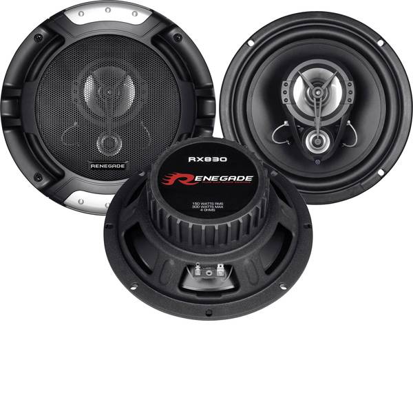 Altoparlanti da incasso per auto - Renegade RX830 Altoparlante da incasso a 3 vie 300 W Contenuto: 1 Paia - Altoparlanti da incasso per auto - Renegade RX830 Altoparlante da incasso a 3 vie 300 W Contenuto: 1 Paia -