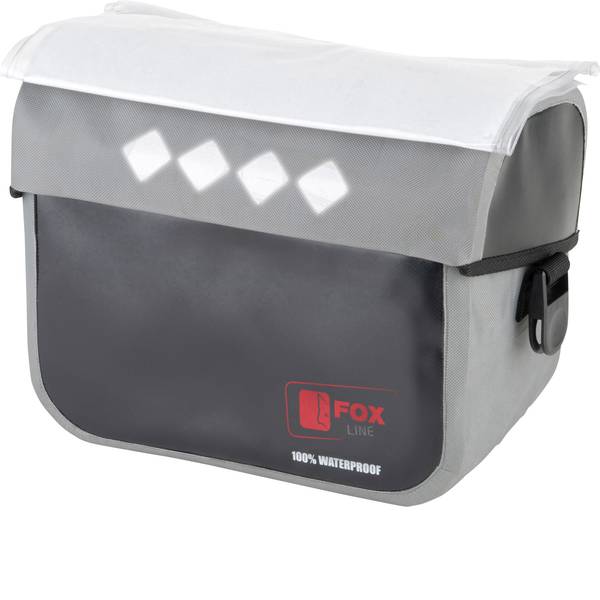 Borse da bicicletta - FOX Line 5120201 Borsa per manubrio Grigio, Nero - Borse da bicicletta - FOX Line 5120201 Borsa per manubrio Grigio, Nero -
