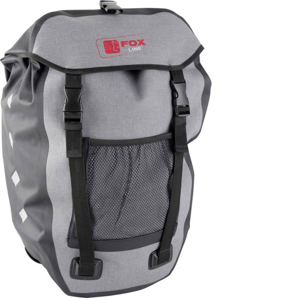 Borse da bicicletta - FOX Line 5121101 Borsa di coda Nero, Grigio - Borse da bicicletta - FOX Line 5121101 Borsa di coda Nero, Grigio -