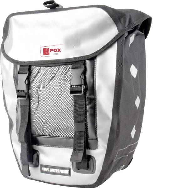 Borse da bicicletta - FOX Line 5120701 Borsa di coda Grigio, Nero - Borse da bicicletta - FOX Line 5120701 Borsa di coda Grigio, Nero -