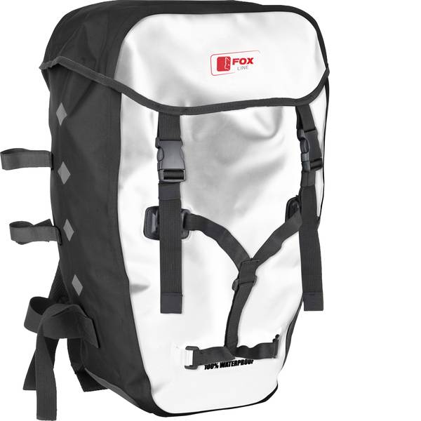 Borse da bicicletta - FOX Line 5121401 Zaino Bianco, Nero - Borse da bicicletta - FOX Line 5121401 Zaino Bianco, Nero -