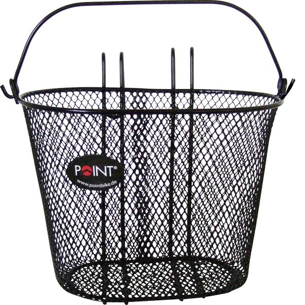 Borse da bicicletta - Point 5102800 Cestino per bicicletta Nero - Borse da bicicletta - Point 5102800 Cestino per bicicletta Nero -