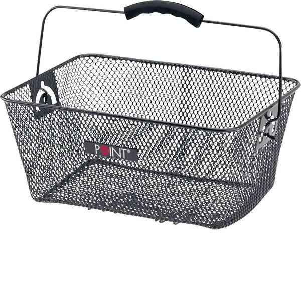 Borse da bicicletta - Point 5102900 Cestino per bicicletta Nero - Borse da bicicletta - Point 5102900 Cestino per bicicletta Nero -