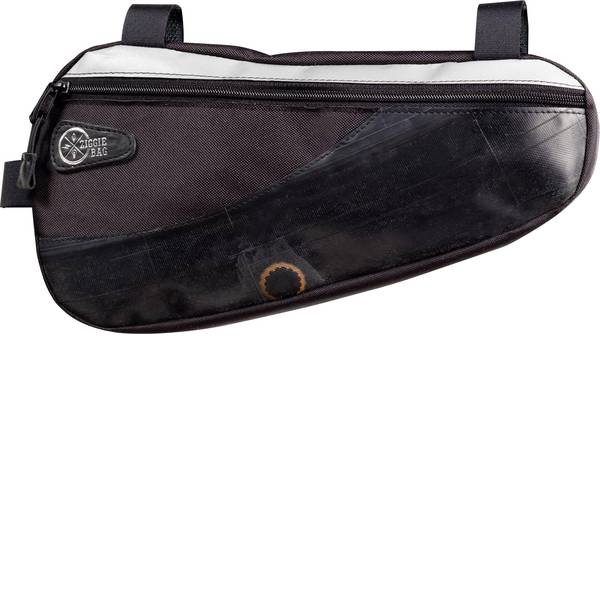 Borse da bicicletta - Ziggie Bag 5127500 Triangle 2 Borsa per telaio Nero - Borse da bicicletta - Ziggie Bag 5127500 Triangle 2 Borsa per telaio Nero -
