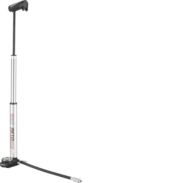 Pompe da bicicletta - Mini pompa da pavimento Beto 13020101 Nero, Argento - Pompe da bicicletta - Mini pompa da pavimento Beto 13020101 Nero, Argento -