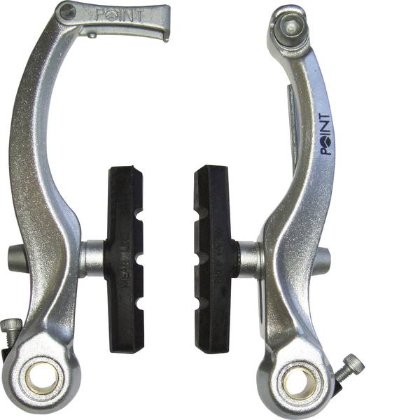 Freni per bicicletta - Freno a V Alhonga 29280600 PRO Anti Rost 1 pz. Argento - Freni per bicicletta - Freno a V Alhonga 29280600 PRO Anti Rost 1 pz. Argento -