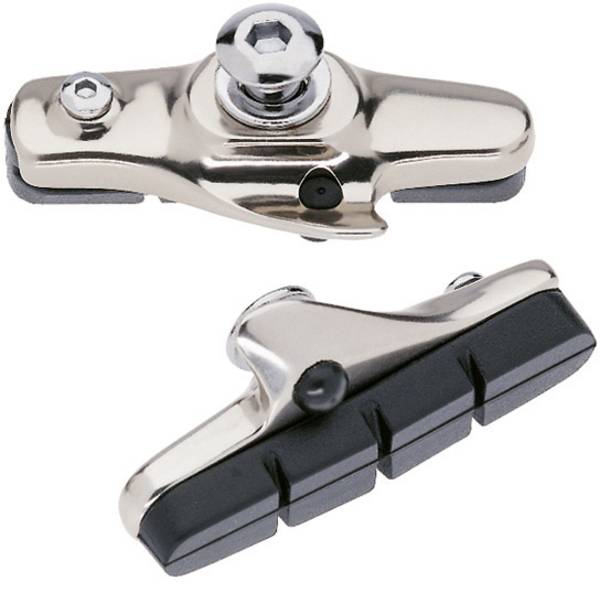 Freni per bicicletta - Pattino per freno Point 30083301 2 pz. Argento - Freni per bicicletta - Pattino per freno Point 30083301 2 pz. Argento -