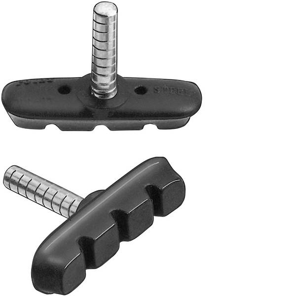 Freni per bicicletta - Pattino freno Cantilever Alhonga 30043801 2 pz. Nero - Freni per bicicletta - Pattino freno Cantilever Alhonga 30043801 2 pz. Nero -