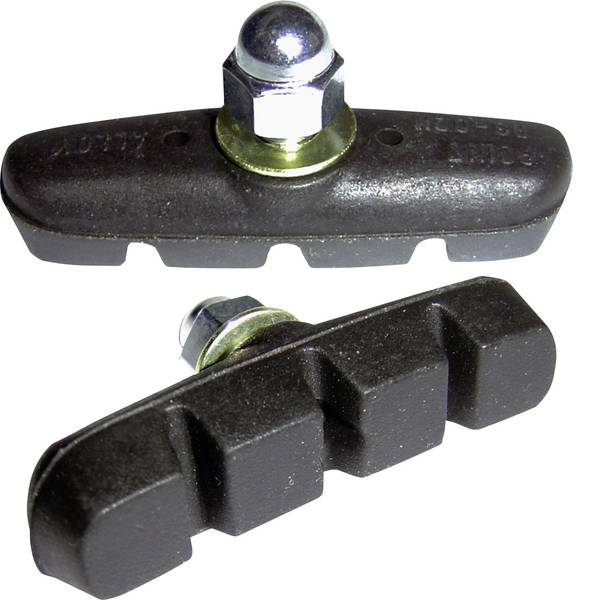 Freni per bicicletta - Pattino per freno Alhonga 30044001 2 pz. Nero - Freni per bicicletta - Pattino per freno Alhonga 30044001 2 pz. Nero -